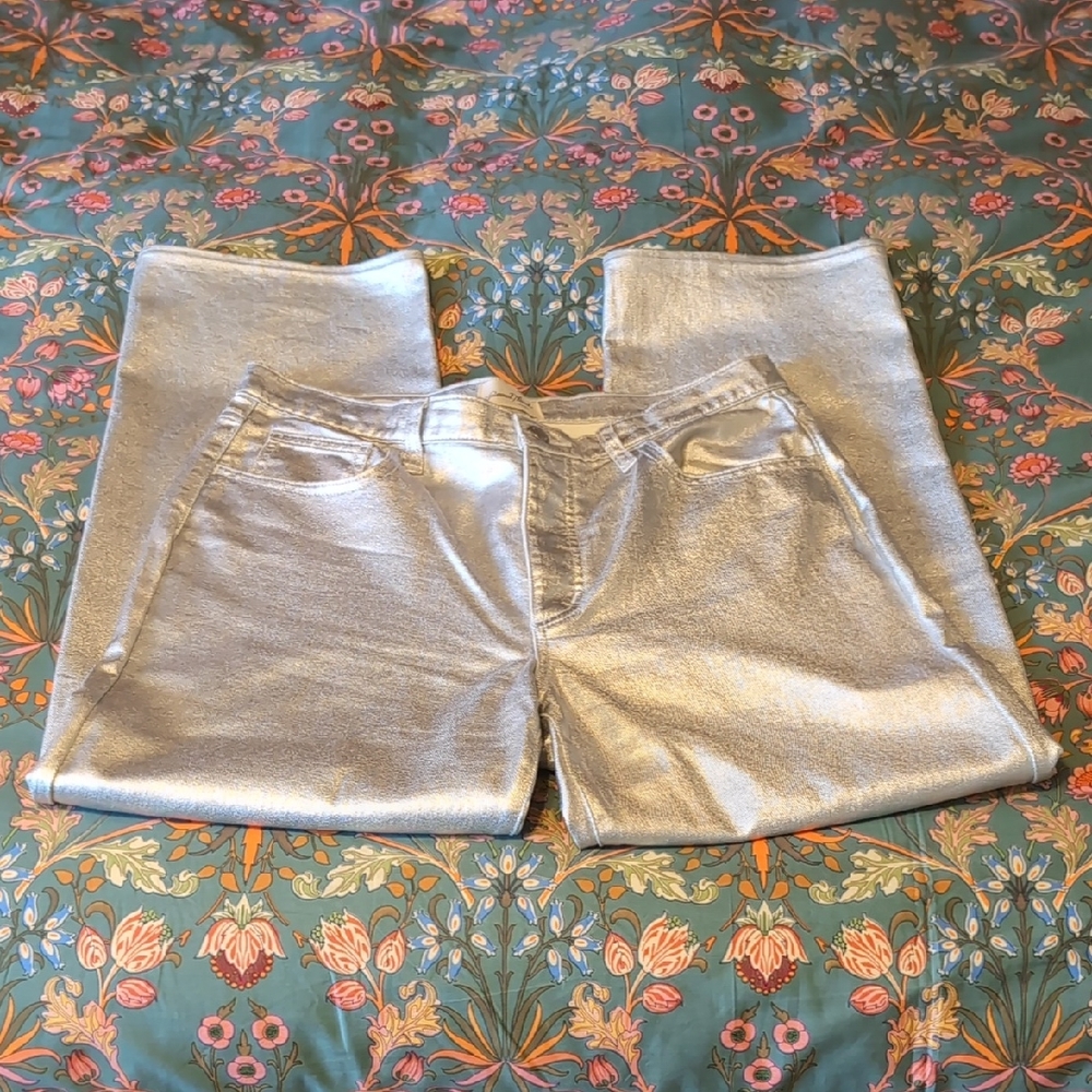 NWOT University Thread Silver Jeans Sz 10R